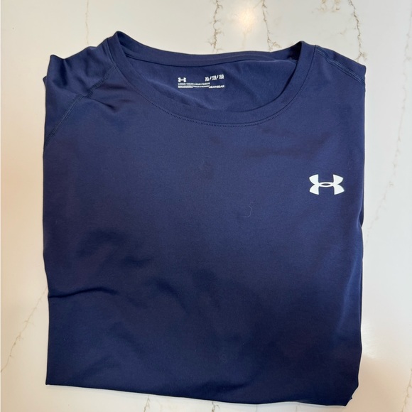 Under Armour Men's Dark Blue Tee size 3XL - Picture 1 of 4